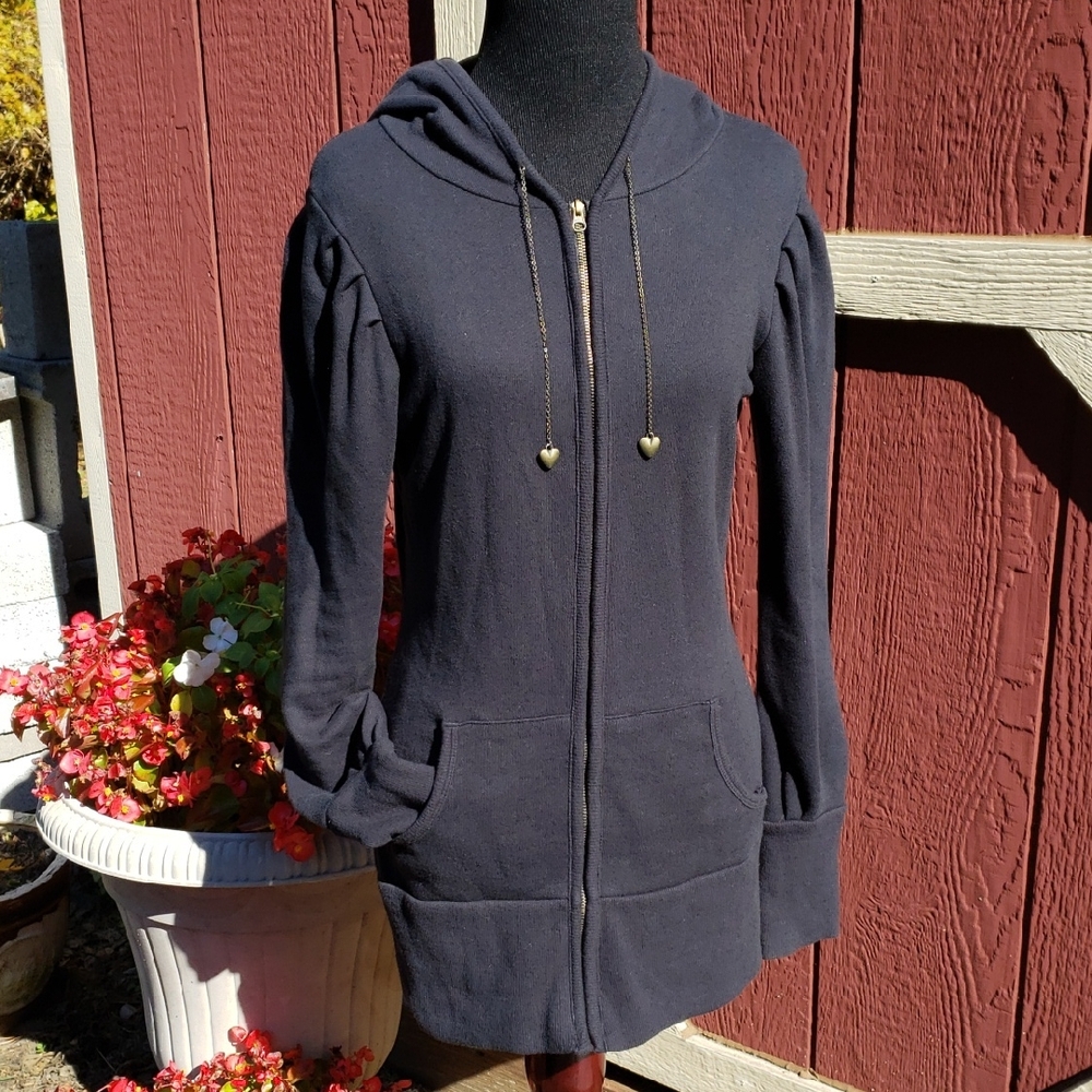 Black Tunic Hoody